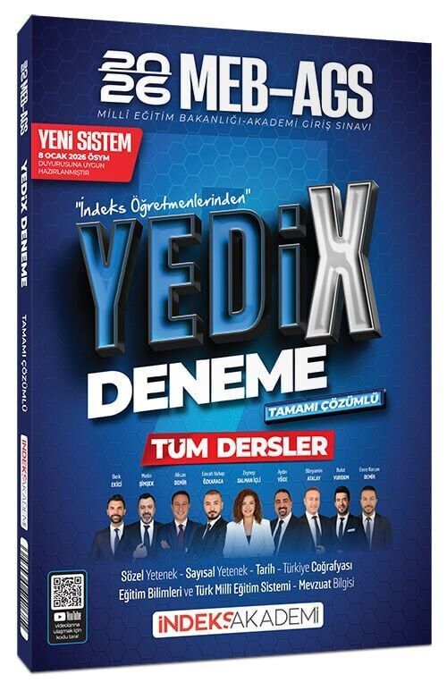 2026 MEB-AGS Tüm Dersler YediX 7 Deneme Çözümlü