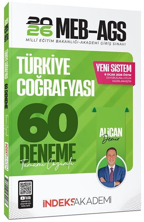2026 MEB-AGS Türkiye Coğrafyası 60 Deneme Çözümlü