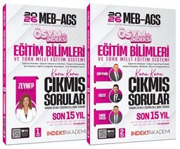 2026 MEB-AGS Eğitim Bilimleri ve Türk Milli Eğitim Sistemi ÖSYM nin İndeksi Çıkmış Sorular Son 15 Yıl Çözümlü Set