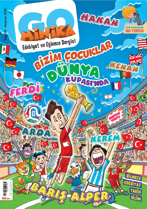 minikaGO Aylık Çocuk Dergisi Sayı:114 Haziran 2026