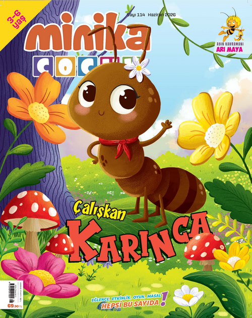 Minika Çocuk Aylık Çocuk Dergisi Sayı:114 Haziran 2026