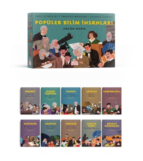 Popüler Bilim İnsanları (10 Kitap)