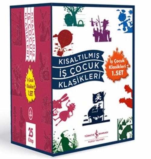 Kısaltılmış İş Çocuk Klasikleri 1. Set (25 Kitap)