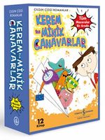 Kerem İle Minik Canavarlar Seti (12 Kitap)