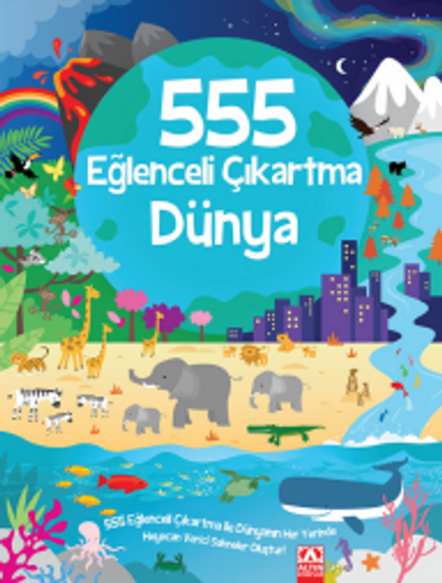 555 Eğlenceli Çıkartma / Dünya
