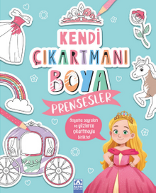 Kendi Çıkartmanı Boya / Prensesler