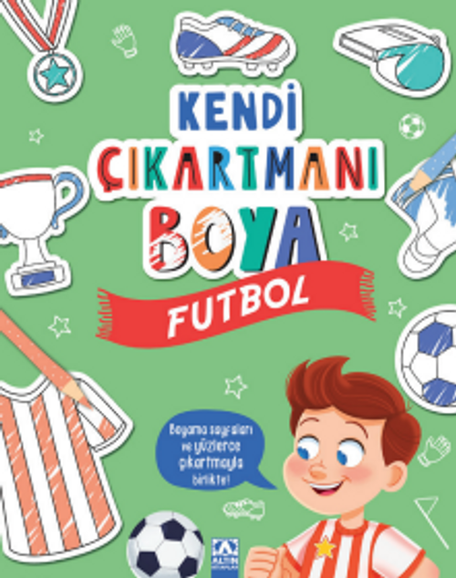 Kendi Çıkartmanı Boya / Futbol