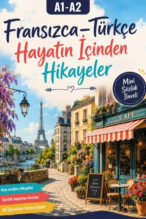 A1-A2 Fransızca-Türkçe Hayatın İçinden Hikayeler