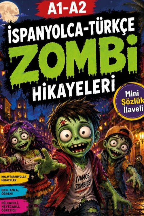 A1-A2 İspanyolca-Türkçe Zombi Hikayeleri