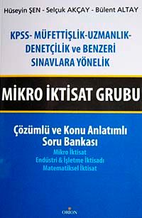 Mikro İktisat Grubu & Çözümlü ve Konu Anlatımlı Soru Bankası