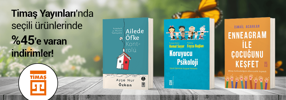 Timaş Yayınları Psikoloji-Pedagoji seçkilerinde %45'e varan indirimler!