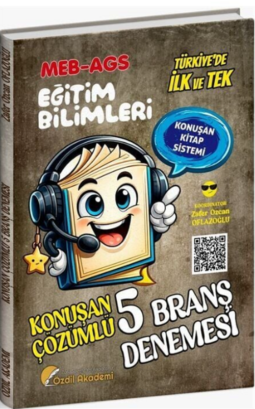MEB-AGS Eğitim Bilimleri Konuşan 5 Deneme Çözümlü