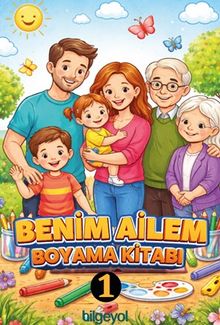 Benim Ailem Boyama Kitabı-1