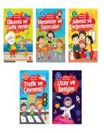 Okul Öncesi Boya Öğren(5 Kitap)