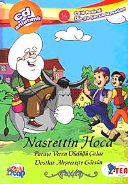 Nasrettin Hoca & Parayı Veren Düdüğü Çalar Dostlar Alışverişte Görsün (Cd Ekli)