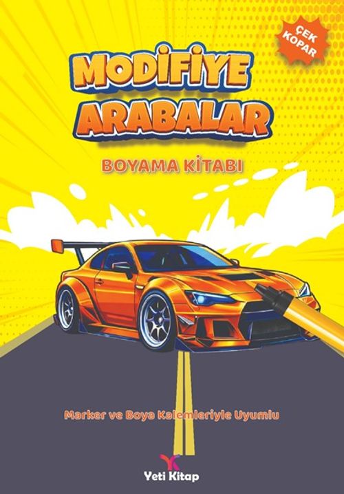 Modifiye Arabalar Boyama Kitabı