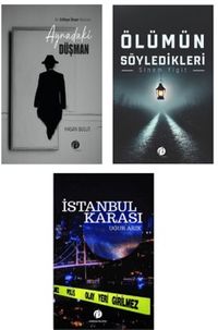 Aynadaki Düşman - Ölümün Söyledikleri  İstanbul Karası (Polisiye Gerilim Seti 3 Kitap Takım)