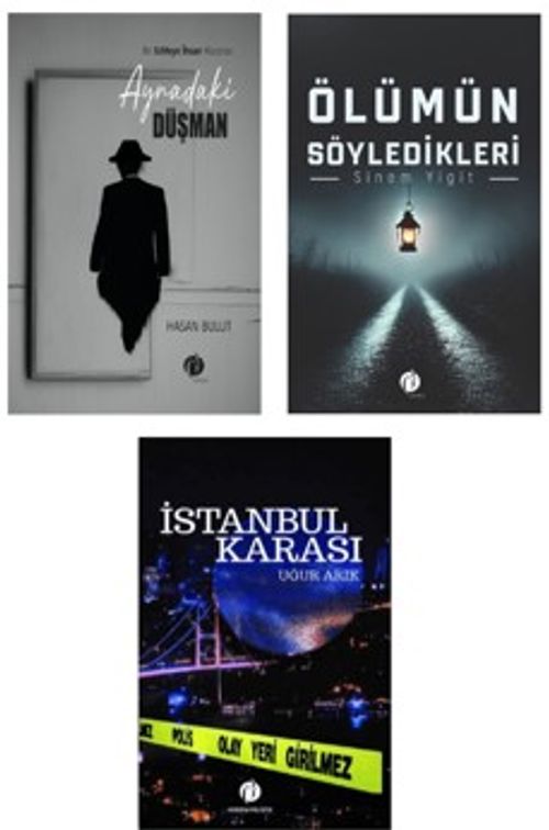 Aynadaki Düşman - Ölümün Söyledikleri  İstanbul Karası (Polisiye Gerilim Seti 3 Kitap Takım)