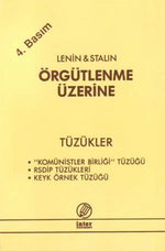 Lenin Stalin Örgütlenme Üzerine