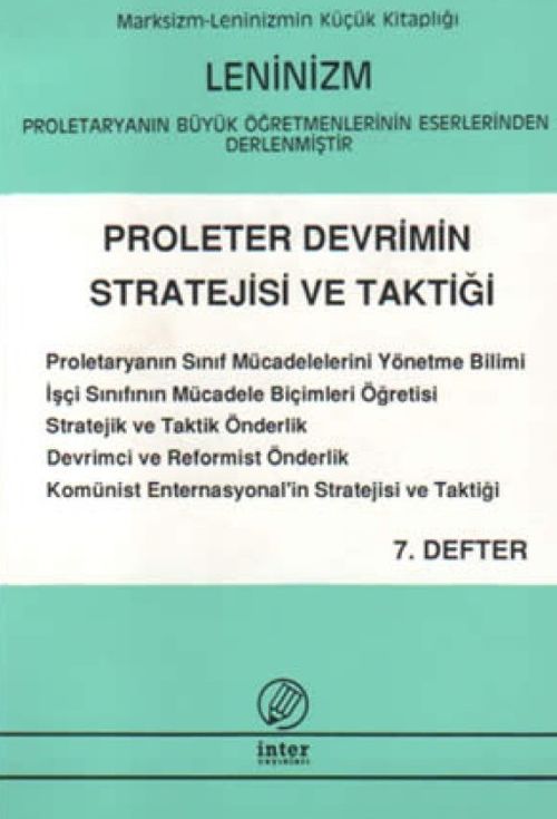 Proleter Devrimin Stratejisi ve Taktiği