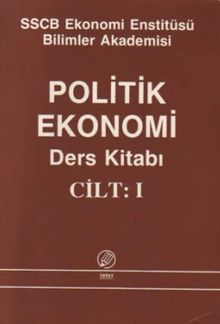 Politik Ekonomi I (Ders Kitabı)