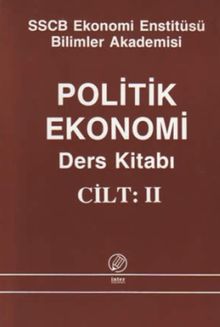 Politik Ekonomi II (Ders Kitabı)