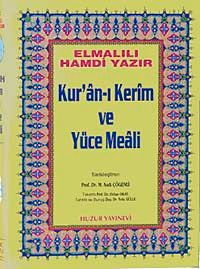 Rahle Boy Kur'an-ı Kerim ve Yüce Meali (Şamua-Ciltli) / Hafız Osman Hatlı Meal / 2 renk