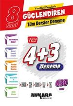 8. Sınıf Güçlendiren Tüm Dersler Denemeler (4+3 Denemeler)
