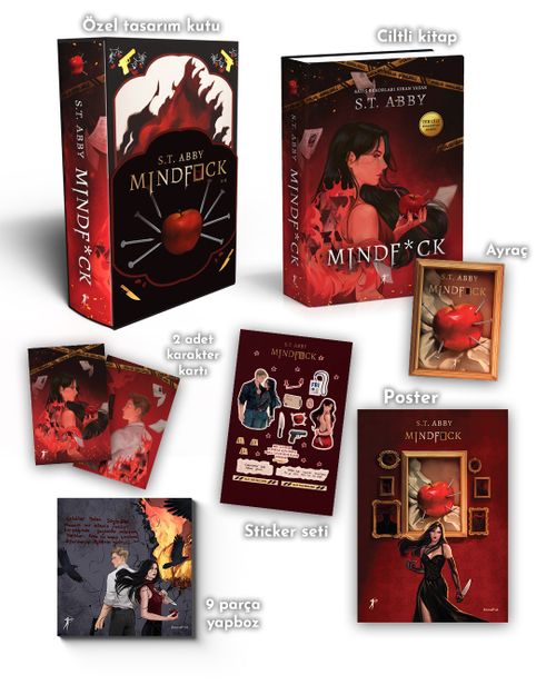 Mindfck Tek Cilt Koleksiyon Baskısı (Özel Kutulu Set Ciltli)