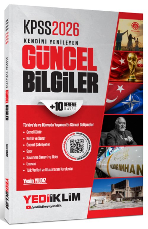 2026 KPSS Kendini Yenileyen Güncel Bilgiler +10 Deneme İlaveli