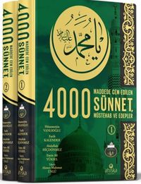 4000 Sünnet Müstehab ve Edepler 2 Cilt Takım