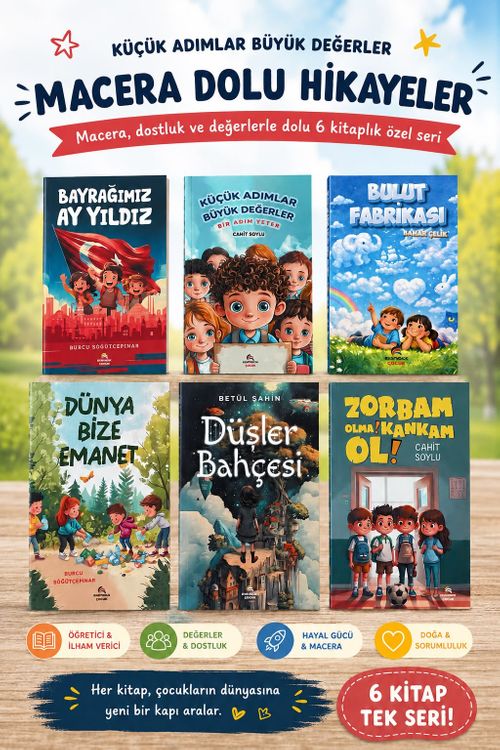 Macera Dolu Hikayeler (6 Kitap)