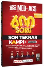 2026 MEB-AGS Son Tekrar Kampı 600 Soru Bankası Youtube Video Çözümlü