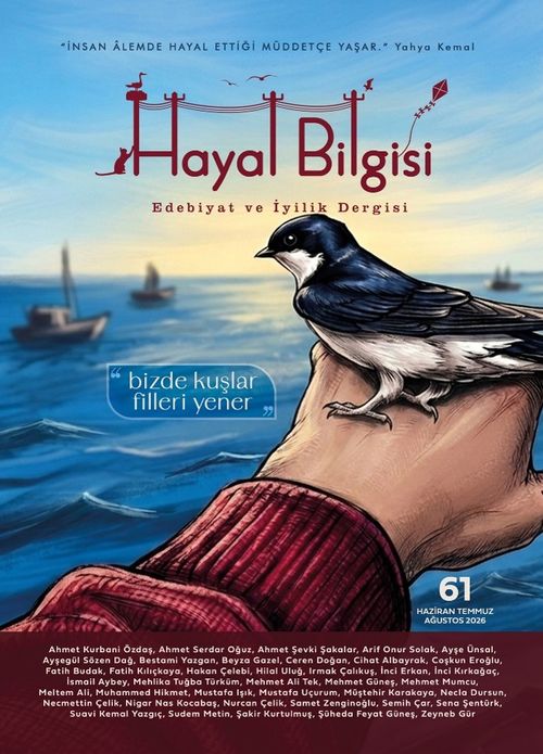 Hayal Bilgisi Edebiyat ve İyilik Dergisi Sayı: 61 Haziran-Temmuz-Ağustos 2026