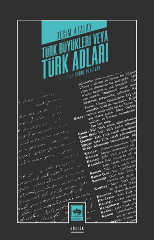Türk Büyükleri veya Türk Adları