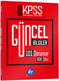 2026 KPSS Güncel Bilgiler 101 Deneme 606 Soru