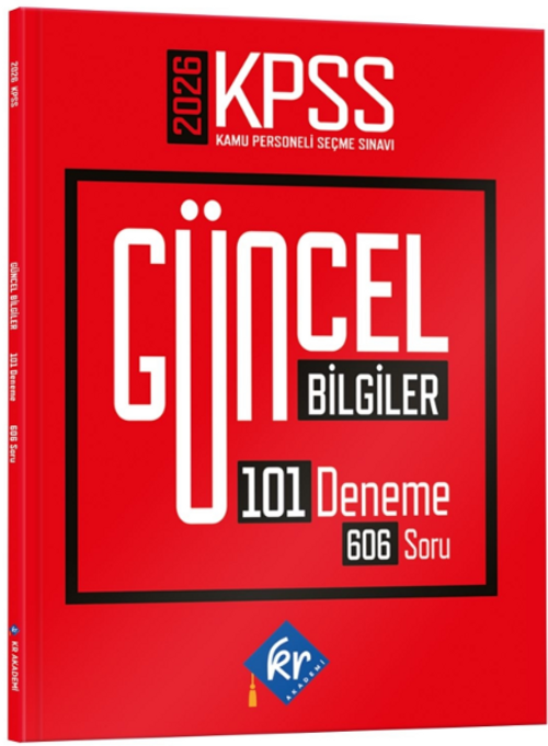 2026 KPSS Güncel Bilgiler 101 Deneme 606 Soru