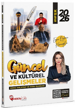 2026 KPSS Güncel ve Kültürel Gelişmeler Konu Anlatımı ve Soru Bankası