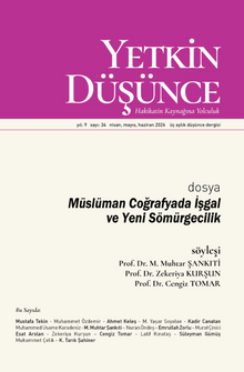 Yetkin Düşünce Sayı 34