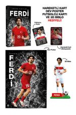 Ferdi - Sahanın Yıldızları - 3D Biblo, Hareketli Kart, Dev Poster ve Futbolcu Kartı Hediyeli!