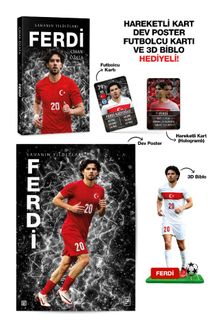 Ferdi - Sahanın Yıldızları - 3D Biblo, Hareketli Kart, Dev Poster ve Futbolcu Kartı Hediyeli!