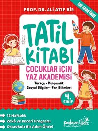 Çocuklar İçin Yaz Akademisi 4.Sınıf Tatil Kitabı