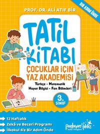 Çocuklar İçin Yaz Akademisi 3.Sınıf Tatil Kitabı