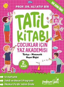 Çocuklar İçin Yaz Akademisi 2.Sınıf Tatil Kitabı
