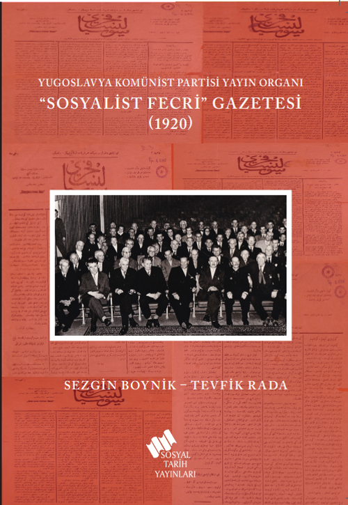 Yugoslavya Komünist Partisi Yayın Organı "Sosyalist Fecri" Gazetesi 1920