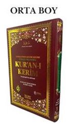 Orta Boy Satır Altı Türkçe Okunuşlu ve Mealli Renkli Bil. Hatlı Kuran-ı Kerim