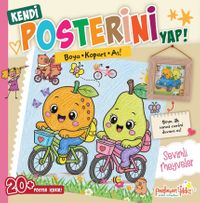 Kendi Posterini Yap! / Boya Kopart As! Sevimli Meyveler