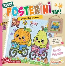 Kendi Posterini Yap! / Boya Kopart As! Sevimli Meyveler