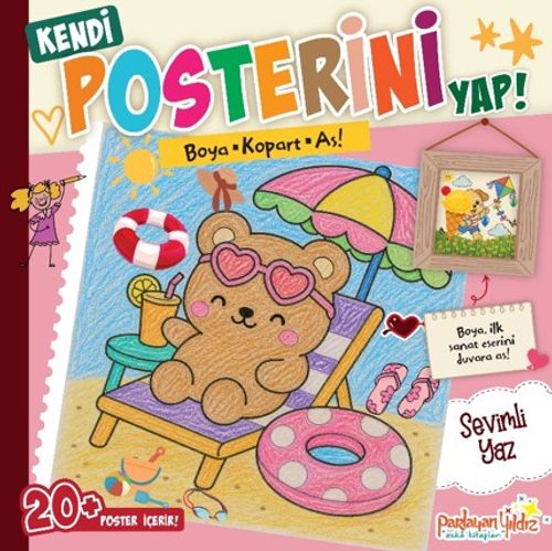 Kendi Posterini Yap! / Boya Kopart As! Sevimli Yaz