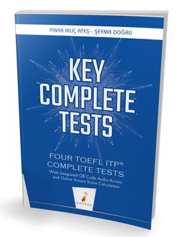 Key Complete Tests: Four TOEFL ITP Complete Tests